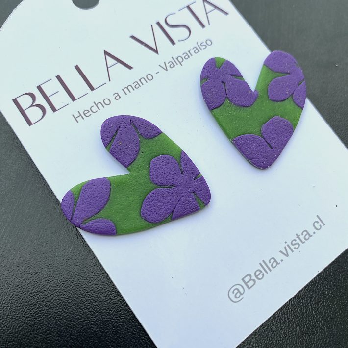 Corazon lila